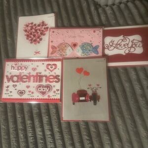 Papyrus Valentine's Day Cards - Red and Pink